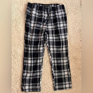 nautica sleepwear plaid pants XL